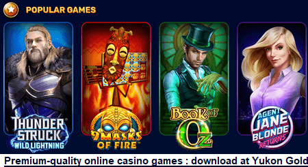 Yukon Gold, play/download popular online casino games