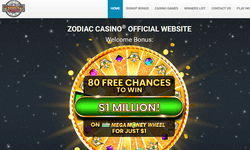 Zodiac Casino website