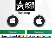 Download free online poker software at ACR